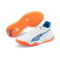 Puma Halowe buty do gry Eliminate Power Nitro białe/niebieskie męskie